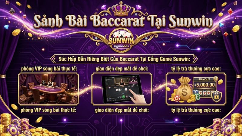 Các kỹ thuật soi cầu Baccarat "kinh điển" tại Sun Win